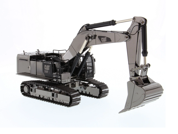 Diecast Masters Cat® 390F L Hydraulic Excavator - Gunmetal Finish - Commemorative Series - 1/50 Scale -85547