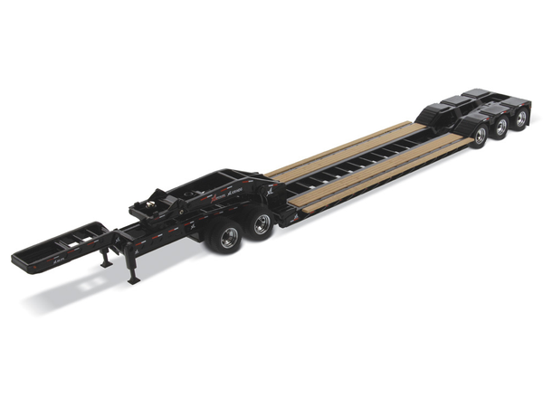 Diecast Masters XL 120 Low Profile HDG Trailer(outrigger Style) w/ Boosters & Jeep  - 91033